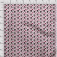thumbnail image 3 of oneOone Cotton Poplin Pink Fabric Skull Sewing Craft Projects Fabric Prints By Yard 42 Inch Wide, 3 of 4