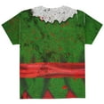 thumbnail image 2 of Christmas Zombie Attack Survivor Elf Costume All Over Youth T Shirt Multi YXL, 2 of 2