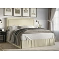 thumbnail image 1 of HMD Keith King Upholstered Panel Bed, Beige, 1 of 3