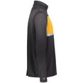 thumbnail image 5 of Holloway Sportswear S Prism Bold 1/4 Zip Pullover Black/Gold 222591, 5 of 5