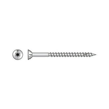 Simpson Strong-Tie T08162WPP - #8 x 1-5/8" 316SS DWP Flat Head Screw T-20 350ct