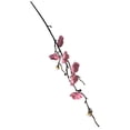 thumbnail image 2 of 54CM Single Branch White Blossom Artificial Flower Chinese Home Decor Arrangement, I, 2 of 6
