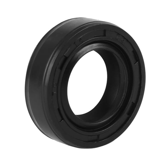 14mm x 24mm x 7mm Rubber Black Double Lip TC Oil Shaft Seal for Car Automotive