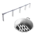 thumbnail image 4 of xinxixnxx Extendable Pot Lid Holders Multipurpose Storing Rack Adjustable Wearable Anti-rust Plate Organizer Kitchenware, 4 of 7