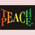 thumbnail image 2 of CafePress - Teach Peace Long Sleeve Infant T Shirt - Long Sleeve Infant T-Shirt, 2 of 2
