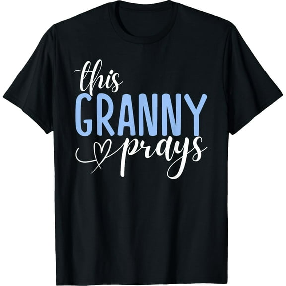This Granny Prays Perfect Christian Granny T-Shirt