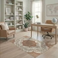 thumbnail image 2 of ODIKA Vintage Inspired Muted Decorative Border Print Distressed Pet Friendly & Kids Safe Play for Playroom, Bedroom, Reading Nook, 2 of 7