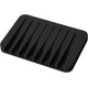 thumbnail image 1 of Silicone Soap Dish, Soap Bar Holder with Drainage for Bathroom Shower, Soap Tray for Kitchen Sink, Black, 1 of 4