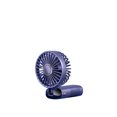 thumbnail image 1 of Matsuzay Mini ventilador USB portátil, 5 velocidades, ajustable, para escuela, gimnasio, cuello colgante, ventiladores personales, accesorios Electrodomésticos Azul, 1 of 6