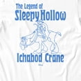 thumbnail image 3 of Disney The Legend of Sleepy Hollow Ichabod Crane Men's T Shirt (White, S-XXXL), 3 of 4