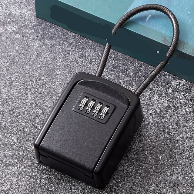 Padlock Key Box Combination Lock Stay Installation Free, Anti-Theft Door Box ,Widely Used