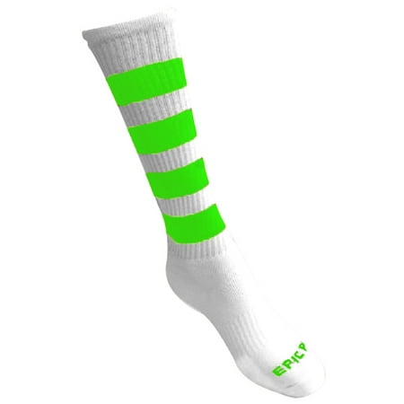 

Epic Adult Over-The-Calf Bumble-Bee-Hoop Knee High Socks Pair