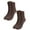 2 - Brown, variant on 4 Pairs Winter Thermal Socks for Men Thick Warm Crew Boot Socks Cozy Soft Casual Skiing Hiking Socks for Cold Weather