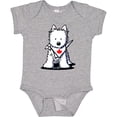 thumbnail image 3 of Inktastic Canada Day Westie Boys or Girls Baby Bodysuit, 3 of 5