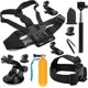 thumbnail image 1 of 10-in-1 accessory kit for GoPro accessories, action camera accessories for GoPro Hero 12 11 10 9 8 7 6 5 4 3+ 3 Hero Session 5 Black AKASO EK7000 Ape, 1 of 5