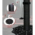 thumbnail image 3 of Rascador para gatos PuzzlePaw Gothic Cat con juguetes de araña, 3 of 8
