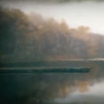 thumbnail image 2 of Allen, Kimberly 15x15 White Modern Wood Framed Museum Art Print Titled - Cloudy Lake 1, 2 of 4