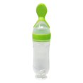 thumbnail image 2 of Clearance Tableware under $5,Children With Suction Cup Rice Paste Bottle Children Training Silicone Baby Bottle Spoon Auxiliary Food Bottle Can Stand, 2 of 9