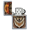 thumbnail image 4 of Zippo Street Chrome Casino Wolf Windproof Pocket Lighter, 4 of 6
