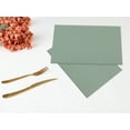 thumbnail image 5 of REGALWOVEN Placemats Set of 6 Woven Placemats for Dining Table Decor Indoor Outdoor Washable Kitchen Table Mat Wipe Clean Green 17*12in, 5 of 6