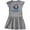 AC-Heather Grey, variant on Inktastic Grandma and Grandpa Love Me Boys Girls Baby Dress