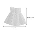 thumbnail image 2 of Houderco 1Par Falsas De Con Floral Para Decorar Y Faldas, 2 of 8