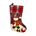 thumbnail image 2 of Fiudx Ofertas relámpago del día Adornos navideños Calcetines de Papá Noel Adornos para el árbol de Navidad Calcetines navideños Bolsas de regalo Bolsas de regalo navideñas, 2 of 6