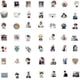 thumbnail image 4 of 100 pegatinas de Stray Kids, pegatinas de cantante de Kpop para adolescentes, adultos, teléfono, portátil, diario, botellas de agua, monopatín, coche, equipaje, guitarra., 4 of 5