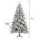 thumbnail image 3 of Pino de Navidad Nevado 2.10 m con 1000 Ramas Decoración, 3 of 6