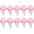thumbnail image 1 of Huggegwe 10 Pcs Filtre de Machine à Laver, Sac en Maille Flottante Réutilisable en Forme de Prune, Attrape-Peluches Portable pour Maison (Rose) CJB91-37102, 1 of 9