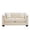 Beige-2 seat, variant on Aoowow 59" Chesterfield Velvet Sofa, 2-Seater Tufted Couch, Nailhead Trim, Beige Upholstered Sofa for Living Room