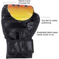 thumbnail image 3 of Gants de Boxe pour Enfants avec Sangle de Poignet Réglable - Protection des Articulations pendant les Combats - 3-12 Ans - MMA, Muay Thai - Noir, 3 of 5
