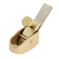 thumbnail image 2 of Milaget Brass Plane Violin / Viola Making Tool Woodworking Thumb Level Violin Maker Tool Golden XS, 2 of 9
