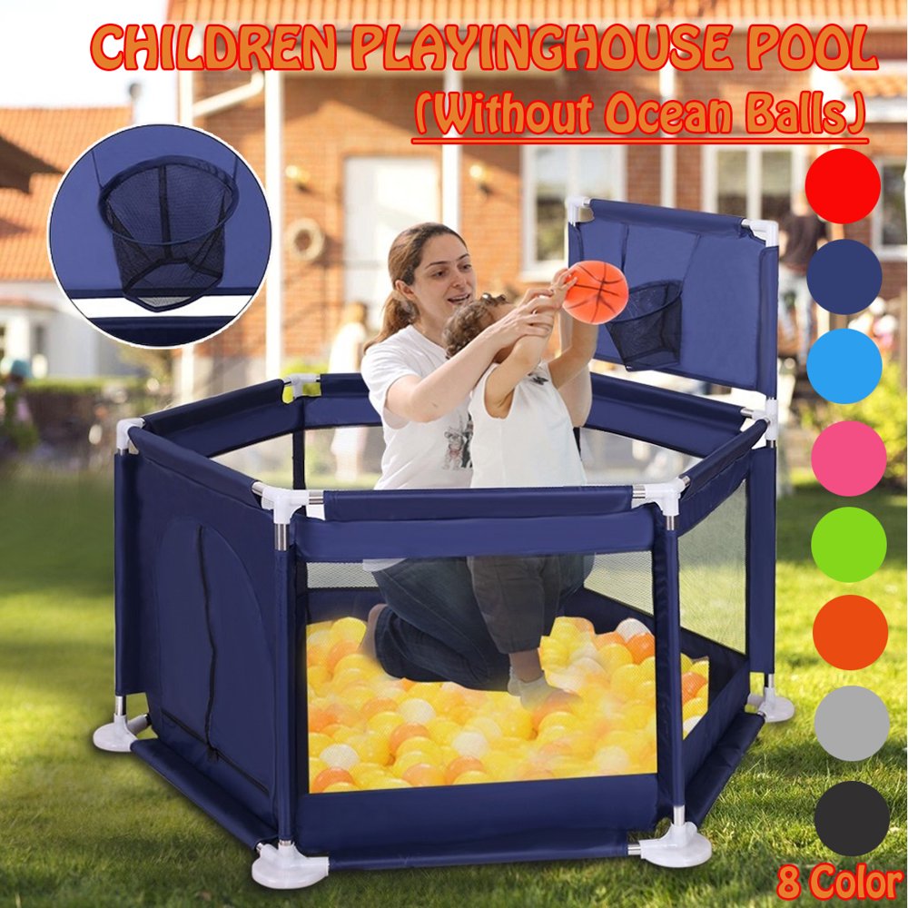 Multifunction Baby Playpen Playinghouse Safety Play Yard Foldable