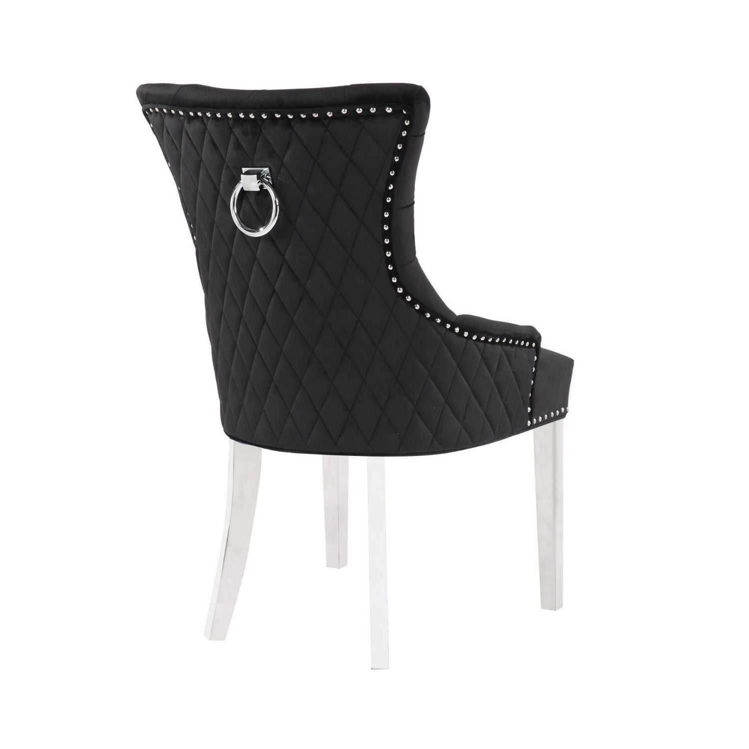Plata Import Champagne Chair in Black