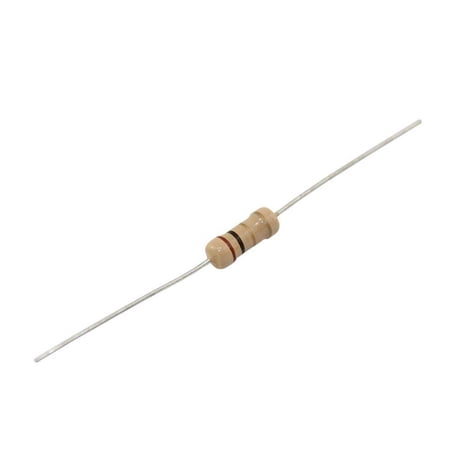 1 Ohm Carbon Film Resistor 500 mW ± 5% 350 V Axial Leads