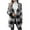 Black, variant on Autumn and Winter Plaid Jackets for Womens 2024 Plus Size Coat Long Sleeve Plaid Faux Shearling Oversized Jacket