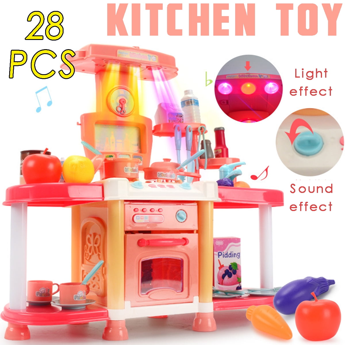 electronic kitchen play set