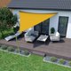 thumbnail image 3 of 300 X 300 X 300 Cm, Jaune Voile D'ombragetriangle Isocle, Hydrofuge, Brise-soleil Pour Terrasse Jardin Balcon, Tissu Poliéster, 3 of 5