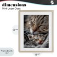 thumbnail image 4 of Stupell Industries Eclectic Kitty Love Cuddles Birch Framed Print Under Glass, 13 x 16, by Scott Stulberg, 4 of 8