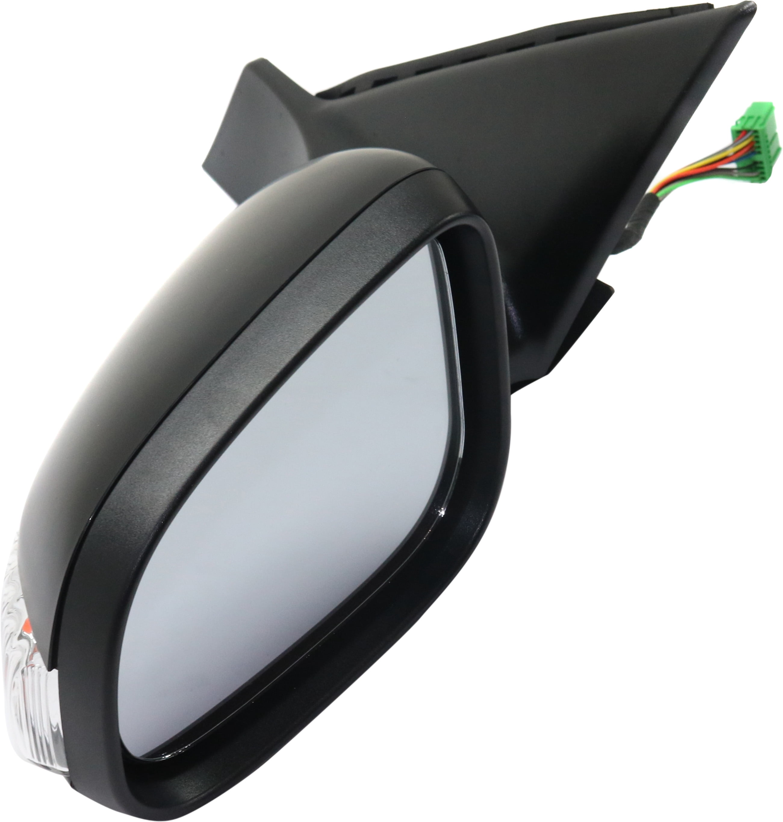 Mirror Compatible With 2008-2010 Volvo V70 2007-2011 S80 Left Driver Side Heated In-housing Signal Light Paintable Kool-Vue