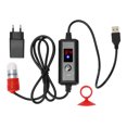 thumbnail image 1 of AVEKI Mini Fish Tank Heater Adjustable 15W Betta Heater Small Aquarium Heater with Digital LED Display 100‑240V EU Plug, 1 of 8