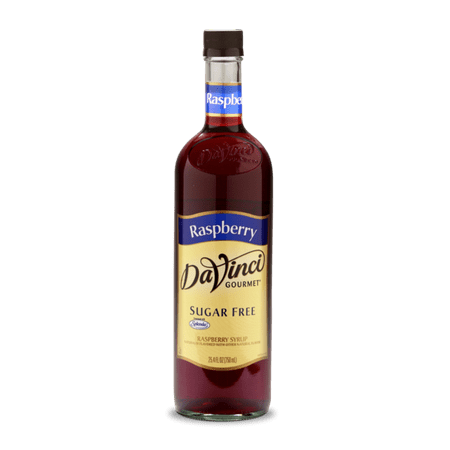 Raspberry Flavored Syrup - DaVinci Gourmet Sugar Free Syrup, Raspberry, 750ml