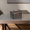 thumbnail image 4 of FRCOLOR  Vintage Wooden Storage Decorative Container Travel Dark Brown, 4 of 8