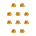 thumbnail image 3 of Sonducket Sombrero de cubo negro duradero para aventuras al aire libre: elegante y fácil de limpiar M amarillo M (56-58 cm) amarillo M (56-58 cm) 10Conjunto, 3 of 6