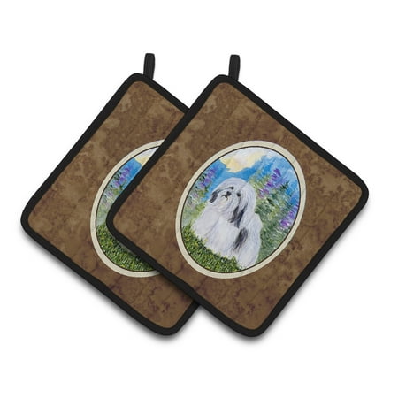 

Carolines Treasures SS1034PTHD Havanese Pair of Pot Holders 7.5HX7.5W multicolor