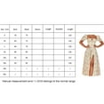 thumbnail image 5 of Robe Maxi pour Femmes Robe Bohème Robe Cottagecore Robe Printemps Été Robe Portefeuille Florale Décontractée Vintage Robe à Encolure Carrée, 5 of 5