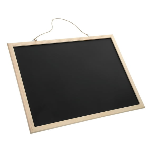 WHAMVOX Decorative Hanging Chalkboard with Wooden Border Versatile Wooden Chalkboard Sign Menu Board 30x40cm Reusable Hanging