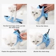 thumbnail image 1 of Arnés para mascotas con correa de cuello a prueba de fugas de poliéster con juego de correa de tracción (Azul S) Likrtyny Para estrenar, 1 of 9