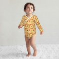 thumbnail image 4 of Xecao Wild West Colorful Print Baby unisex-baby Cotton Long-sleeve Bodysuits-6 Months, 4 of 6
